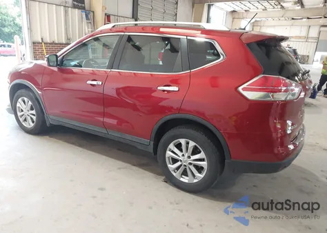 2016 Nissan Rogue Sv из США, поврежденный, VIN KNMAT2MT2GP638375